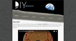 Desktop Screenshot of diyplanetarium.com